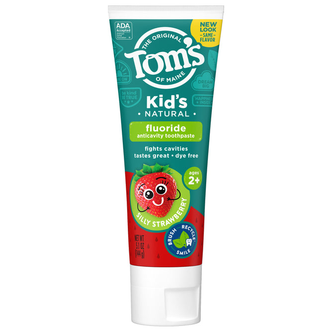 Children's Silly Strawberry Fluoride Toothpaste