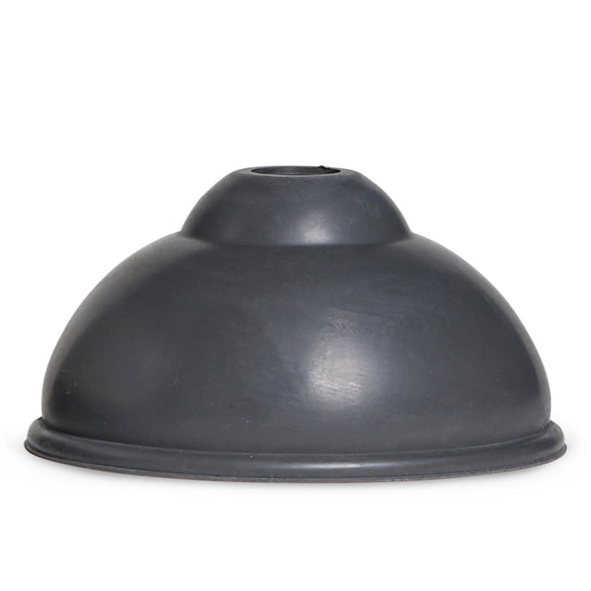 The Replaceable Head for Eco Plunger by Grove Co. showcases a black, dome-shaped rubber design on a plain white background, highlighting its eco-friendly focus on functionality and sustainability.