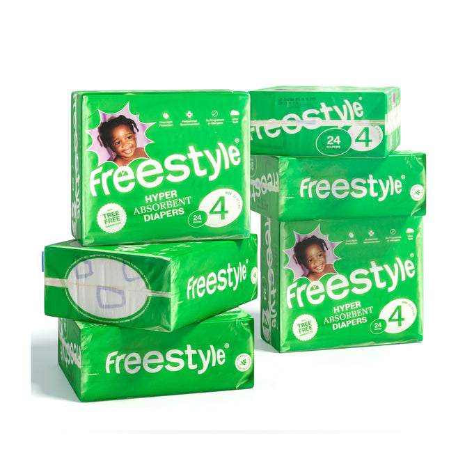 Tree Free Bamboo Diaper - One Month Supply