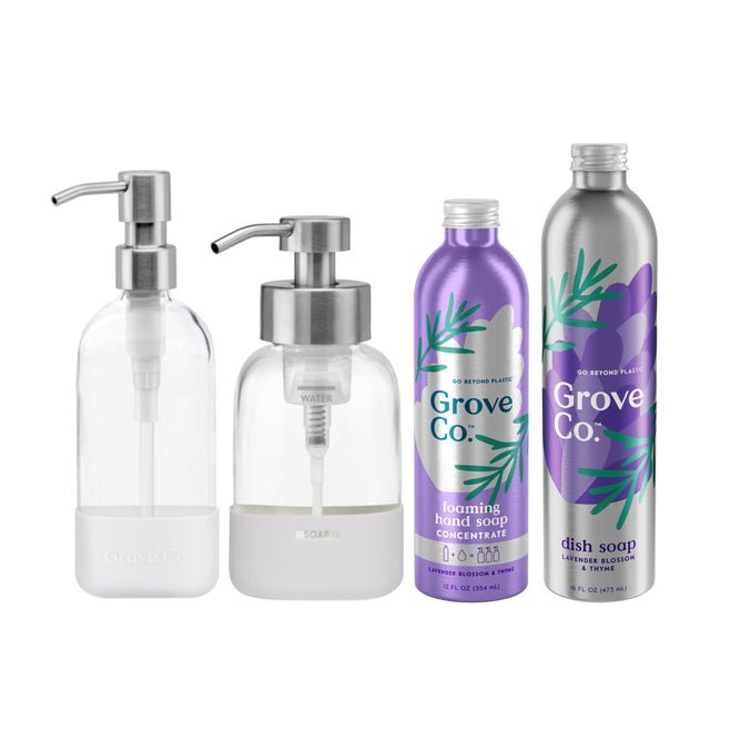 Foaming Hand & Dish Soap Starter Set
